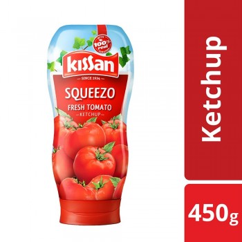Kissan Fresh Tomato Ketchup Squezzy - 450g
